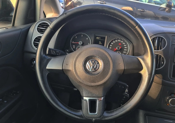 Volkswagen Golf Plus cena 22499 przebieg: 191312, rok produkcji 2010 z Andrychów małe 596